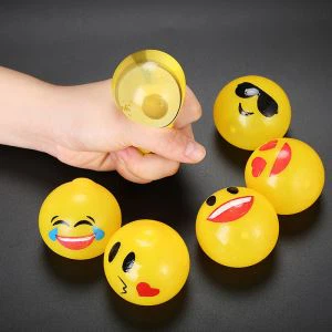 Squeeze Stress Toy Emoji Toy Ball Stress Water Ball